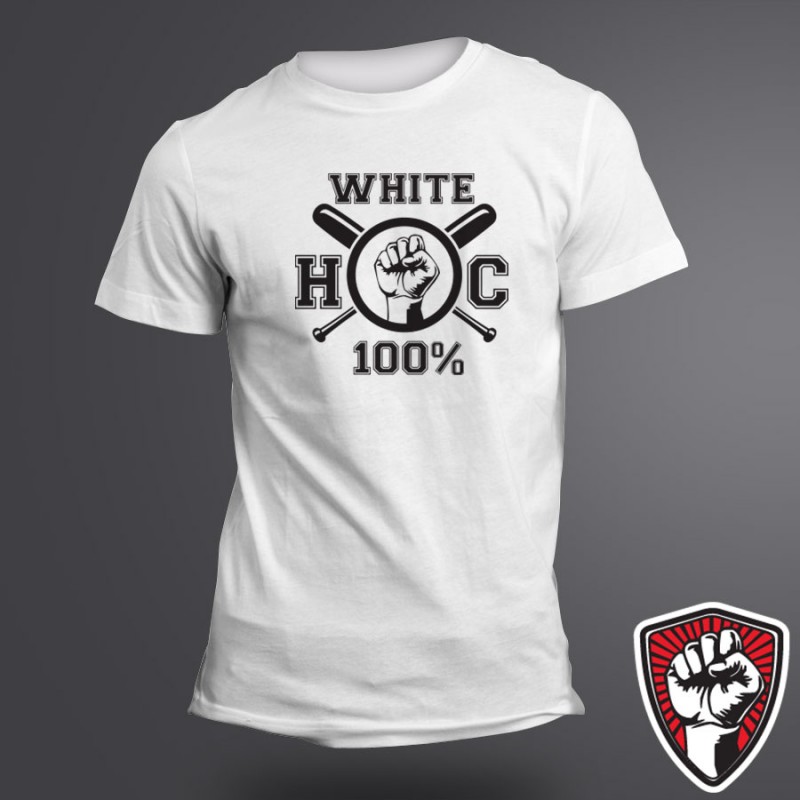 Koszulka White hardcore Biała XXL